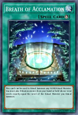 Breath of Acclamation Yu-Gi-Oh card