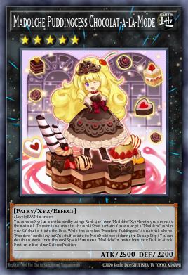 Madolche Puddingcess Chocolat-a-la-Mode Yu-Gi-Oh card