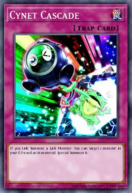 Cynet Cascade Yu-Gi-Oh card