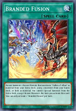 Branded Fusion Yu-Gi-Oh card