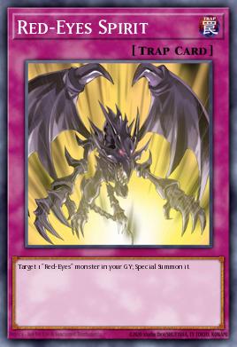 Red-Eyes Spirit Yu-Gi-Oh card