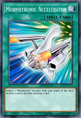 Morphtronic Accelerator Yu-Gi-Oh card