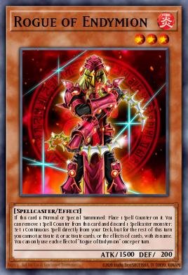 Rogue of Endymion Yu-Gi-Oh card