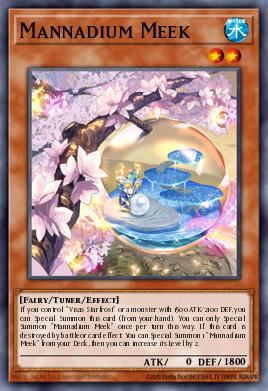 Mannadium Meek Yu-Gi-Oh card