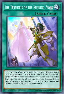 The Terminus of the Burning Abyss Yu-Gi-Oh card