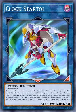 Clock Spartoi Yu-Gi-Oh card