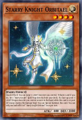 Starry Knight Orbitael Yu-Gi-Oh card