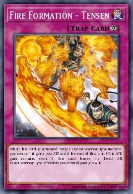Fire Formation - Tensen Yu-Gi-Oh card