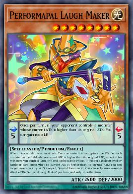 Performapal Laugh Maker Yu-Gi-Oh card