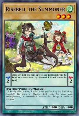 Risebell the Summoner Yu-Gi-Oh card