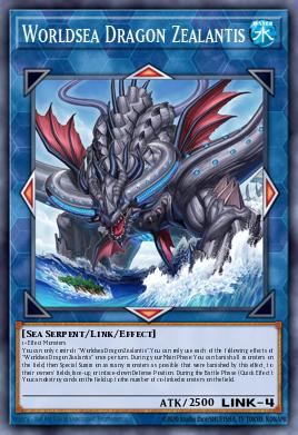 Worldsea Dragon Zealantis Yu-Gi-Oh card