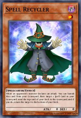 Spell Recycler Yu-Gi-Oh card