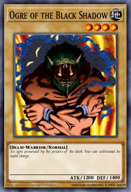 Ogre of the Black Shadow Yu-Gi-Oh card