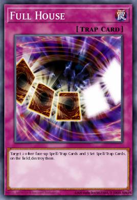Full House Yu-Gi-Oh card