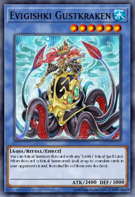 Evigishki Gustkraken Yu-Gi-Oh card