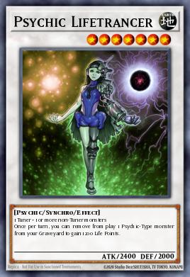 Psychic Lifetrancer Yu-Gi-Oh card