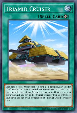 Triamid Cruiser Yu-Gi-Oh card