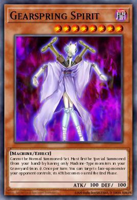 Gearspring Spirit Yu-Gi-Oh card
