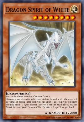 Dragon Spirit of White Yu-Gi-Oh card