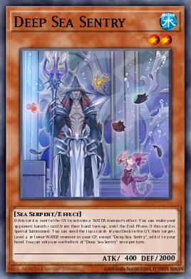 Deep Sea Sentry Yu-Gi-Oh card