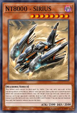NT8000 - SIRIUS Yu-Gi-Oh card