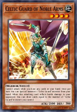 Celtic Guard of Noble Arms Yu-Gi-Oh card