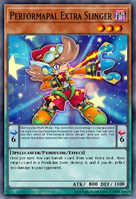 Performapal Extra Slinger Yu-Gi-Oh card