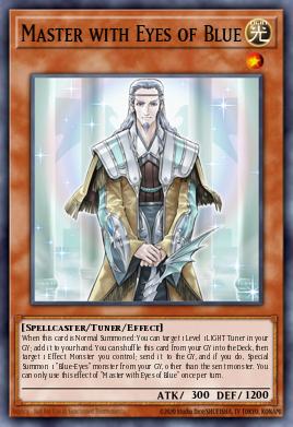 Master with Eyes of Blue Yu-Gi-Oh card