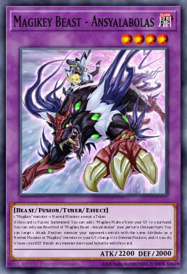 Magikey Beast - Ansyalabolas Yu-Gi-Oh card