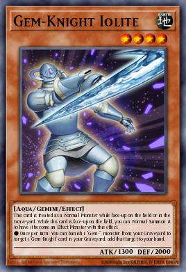 Gem-Knight Iolite Yu-Gi-Oh card