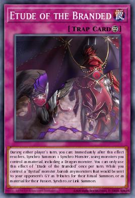 Etude of the Branded Yu-Gi-Oh card