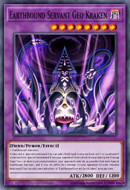 Earthbound Servant Geo Kraken Yu-Gi-Oh card