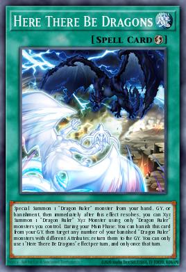 Here There Be Dragons Yu-Gi-Oh card