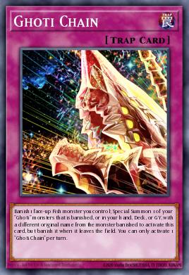 Ghoti Chain Yu-Gi-Oh card