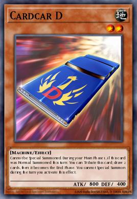 Cardcar D Yu-Gi-Oh card