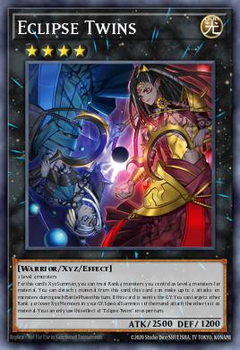 Eclipse Twins Yu-Gi-Oh card
