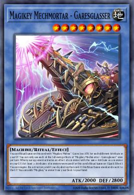 Magikey Mechmortar - Garesglasser Yu-Gi-Oh card