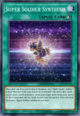 Super Soldier Synthesis Yu-Gi-Oh card