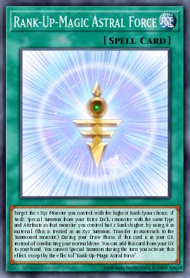 Rank-Up-Magic Astral Force Yu-Gi-Oh card