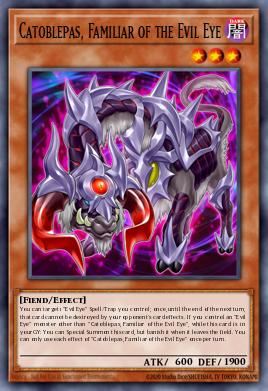 Catoblepas, Familiar of the Evil Eye Yu-Gi-Oh card