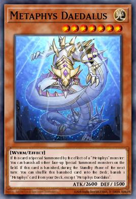 Metaphys Daedalus Yu-Gi-Oh card