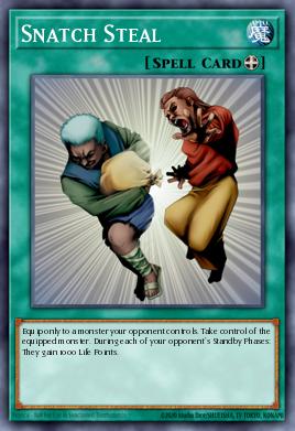 Snatch Steal Yu-Gi-Oh card