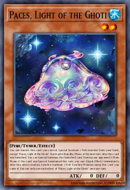 Paces, Light of the Ghoti Yu-Gi-Oh card