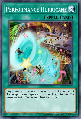 Performance Hurricane Yu-Gi-Oh card