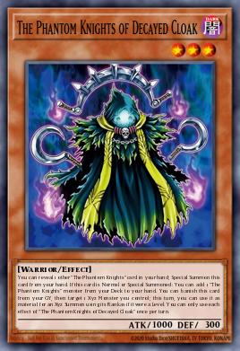The Phantom Knights of Decayed Cloak Yu-Gi-Oh card