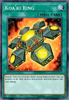 Koa'ki Ring Yu-Gi-Oh card