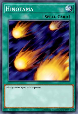 Hinotama Yu-Gi-Oh card