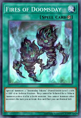 Fires of Doomsday Yu-Gi-Oh card