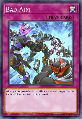 Bad Aim Yu-Gi-Oh card