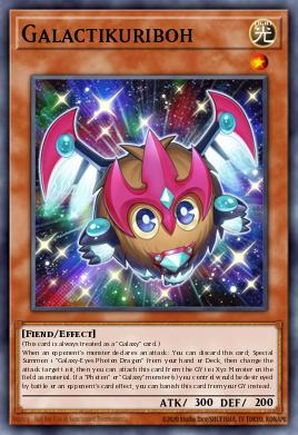 Galactikuriboh Yu-Gi-Oh card